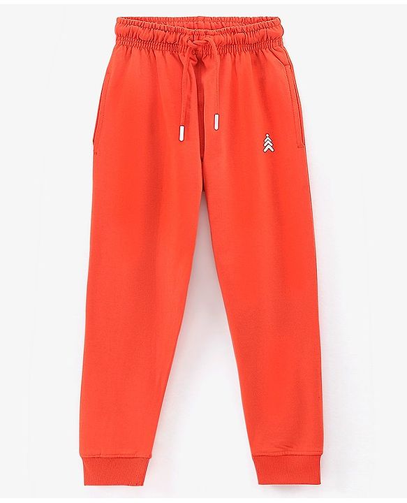 Pine Kids Biowash Full Length Lounge Pants Pack of 2 - Red Grey