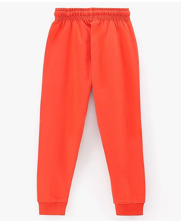 Pine Kids Biowash Full Length Lounge Pants Pack of 2 - Red Grey