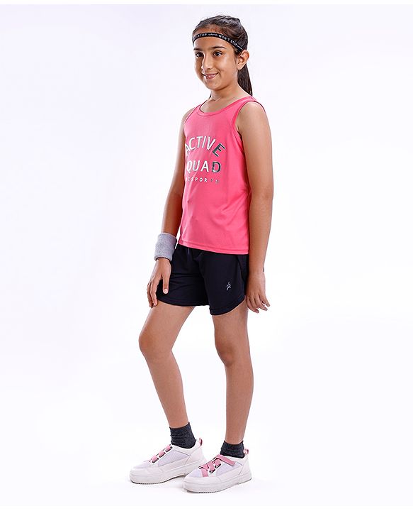 Pine Active Skin Friendly & Breathable Sleeveless Sportswear T-Shirt