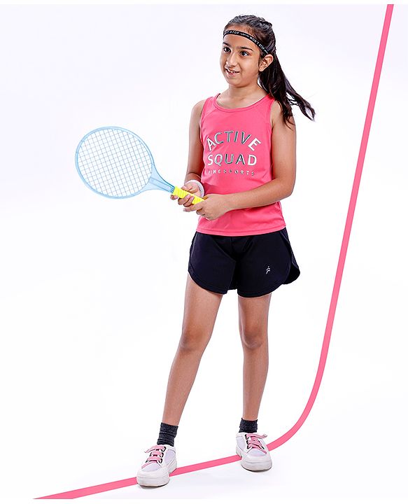 Pine Active Skin Friendly & Breathable Sleeveless Sportswear T-Shirt