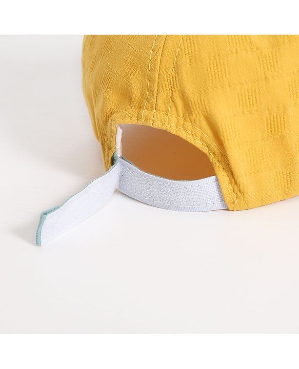 Babyhug Duck Embroided Baseball Cap - Yellow