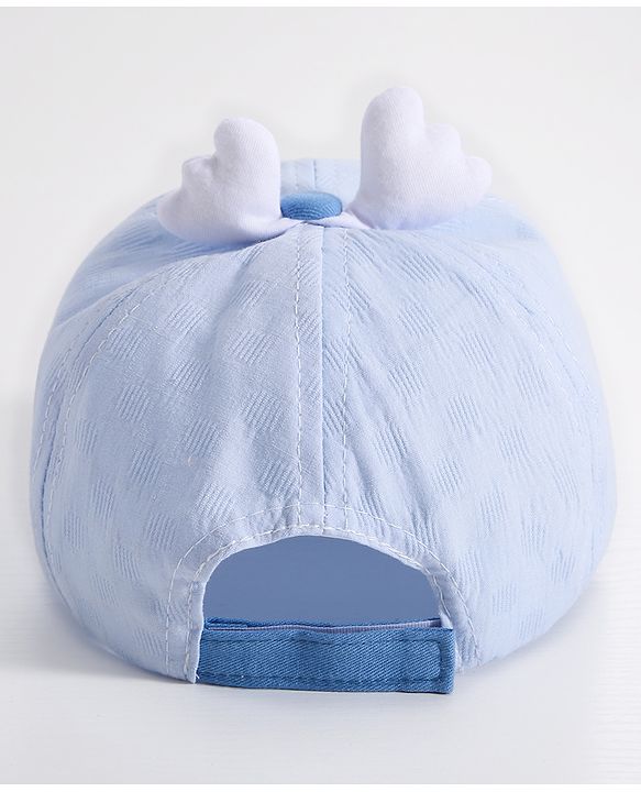 Babyhug Duck Embroided Baseball Cap - Blue