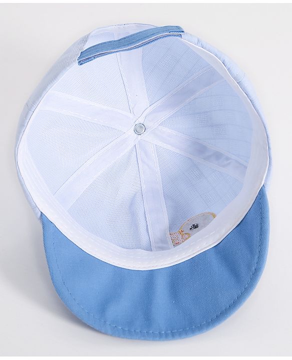 Babyhug Duck Embroided Baseball Cap - Blue