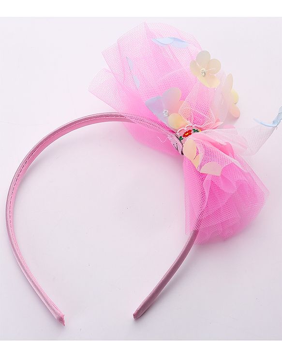 Babyhug Hair Accessories Sets Free Size Combo Pack Of 3 - Pink
