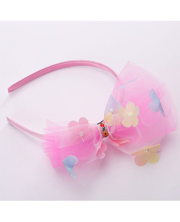 Babyhug Hair Accessories Sets Free Size Combo Pack Of 3 - Pink