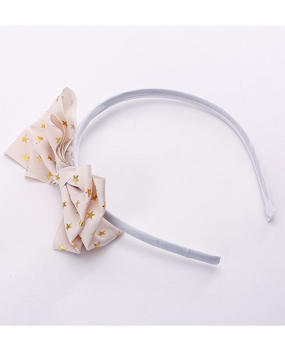 Babyhug Hair Accessories  Free Size Combo Pack Of 5 - White