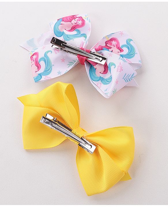 Babyhug Free Size Hair Accessories Set of 6 - Multioclour