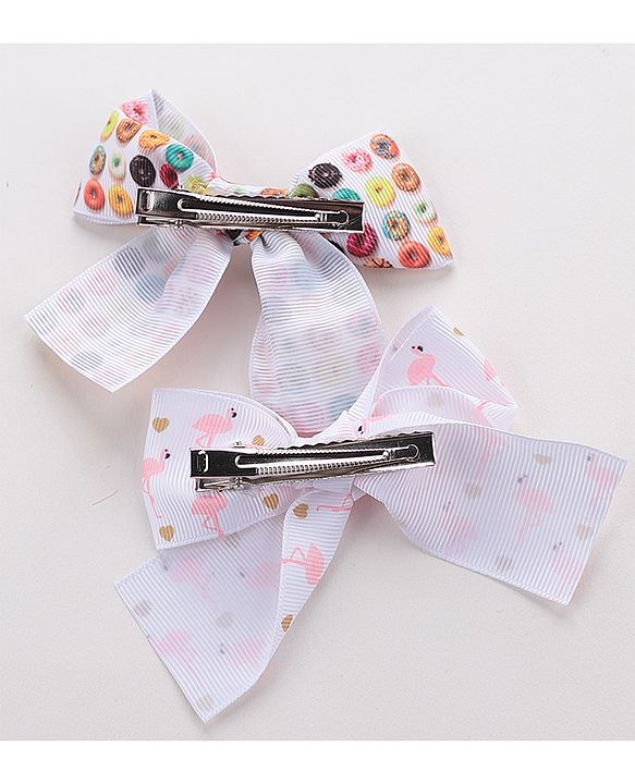 Babyhug Free Size Hair Accessories Set of 6 - Multioclour