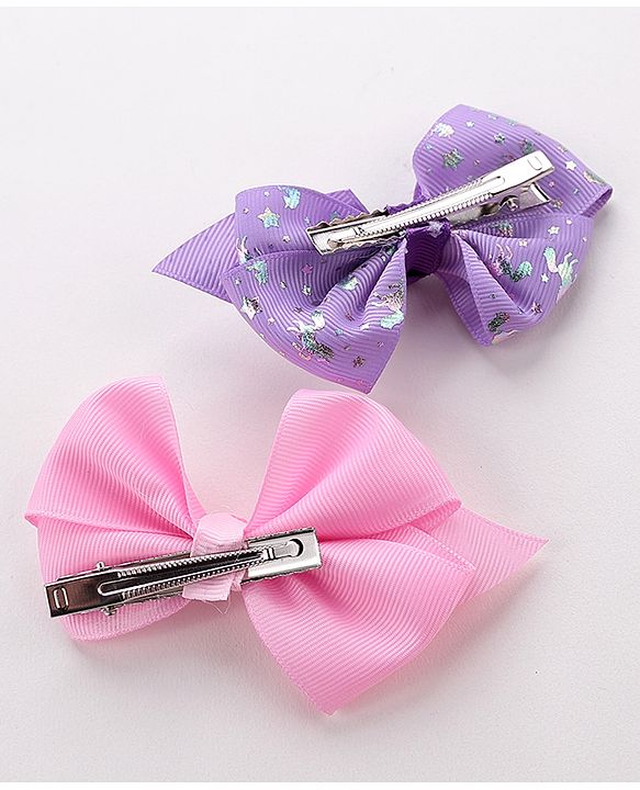 Babyhug Free Size Hair Accessories Set of 6 - Multioclour