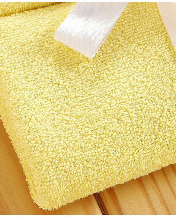 Babyhug Hooded Towel - Yellow
