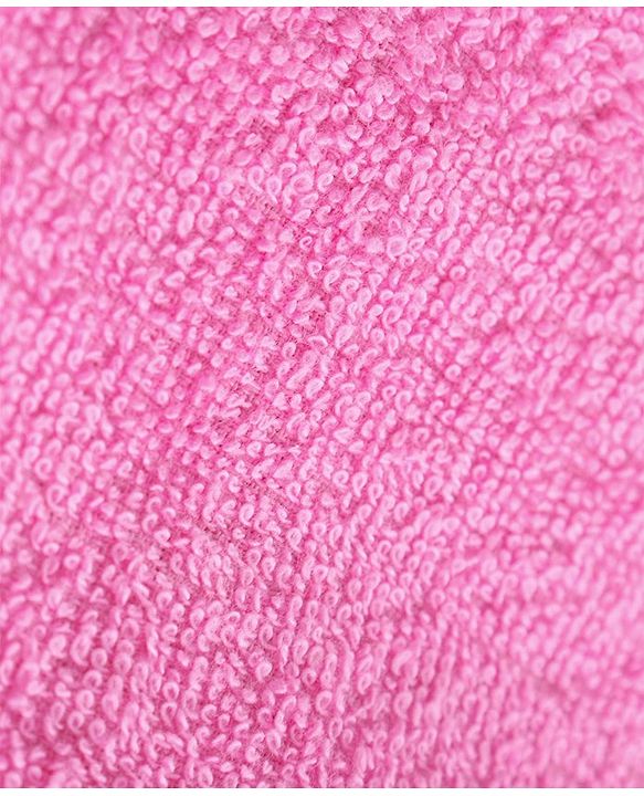 Babyhug Woven Terry Hooded Towel Owl Print - Pink