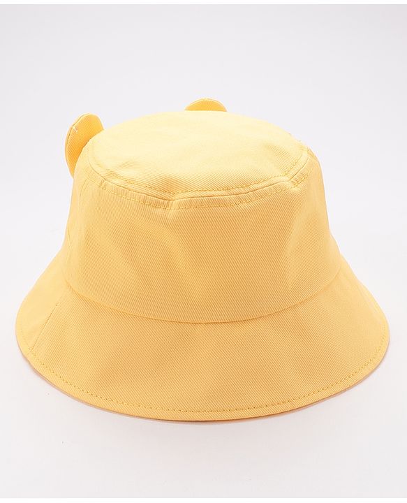 Babyhug Bucket Hats Free Size - Yellow