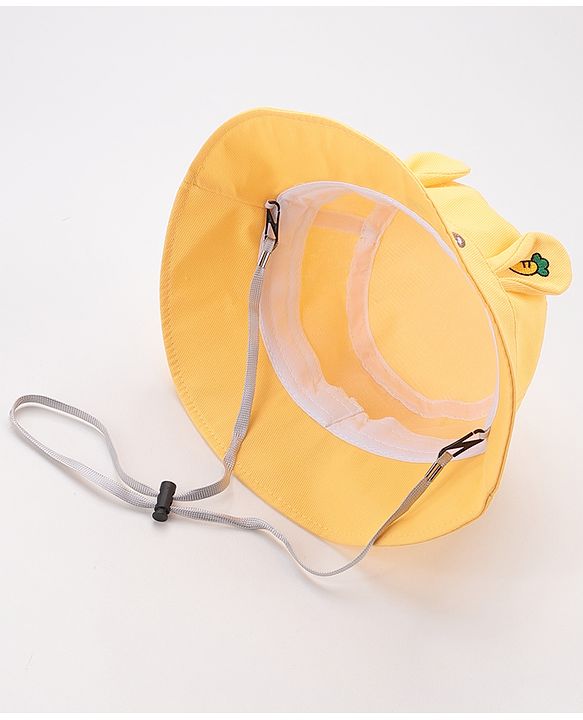 Babyhug Bucket Hats Free Size - Yellow