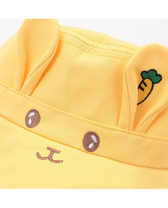Babyhug Bucket Hats Free Size - Yellow
