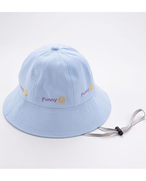 Babyhug Bucket Hats Free Size - Blue
