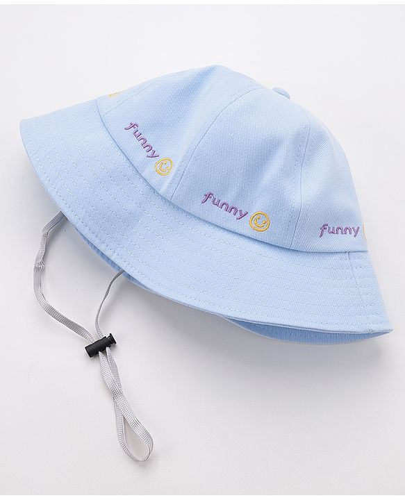 Babyhug Bucket Hats Free Size - Blue
