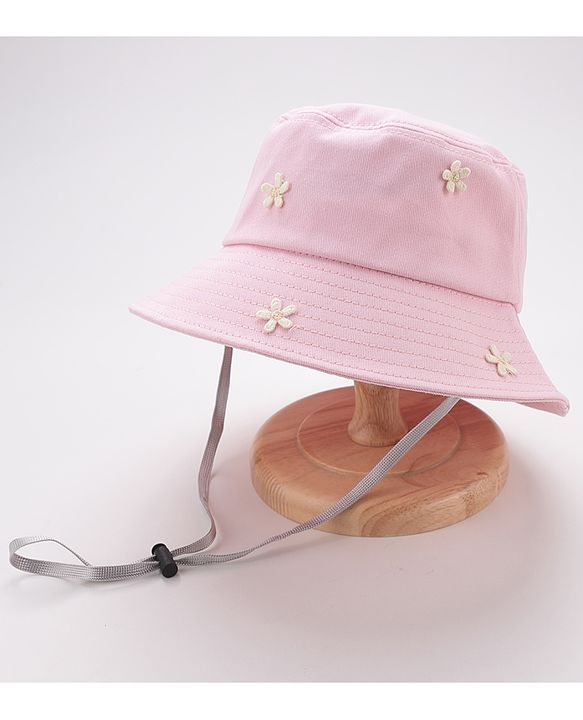 Babyhug Bucket Hats Free Size - Pink