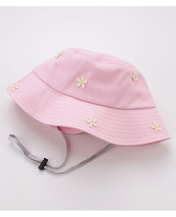 Babyhug Bucket Hats Free Size - Pink