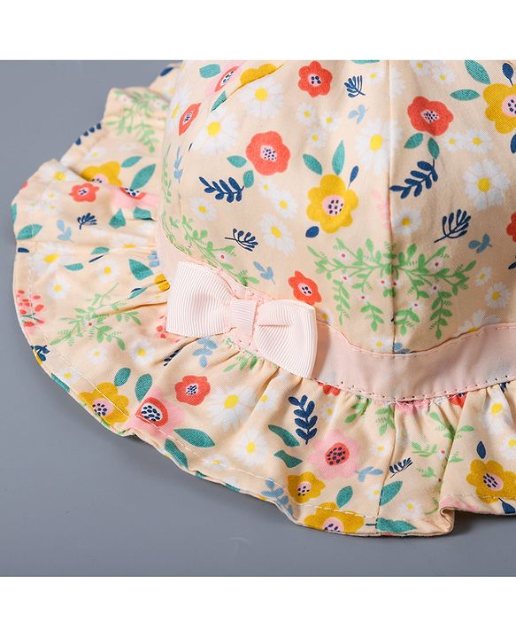 Babyhug Bucket Hats Free Size - White