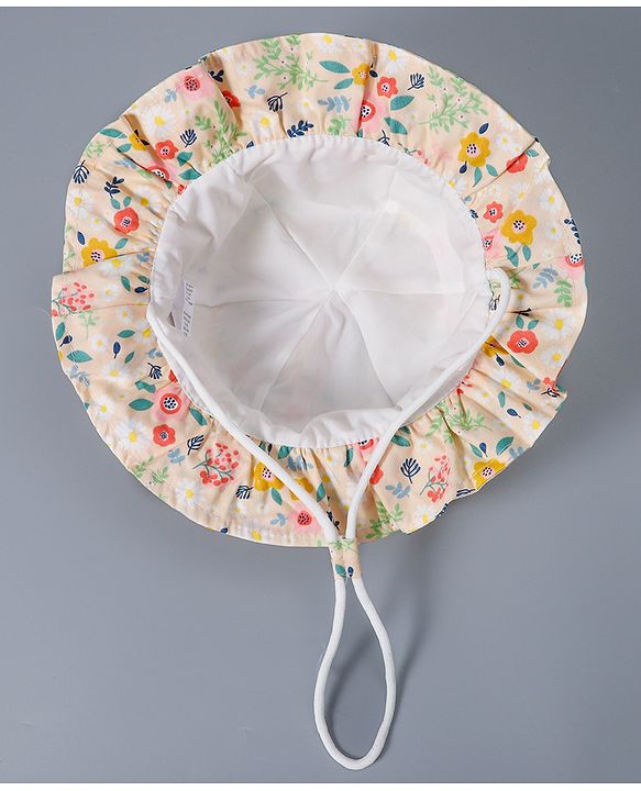 Babyhug Bucket Hats Free Size - White
