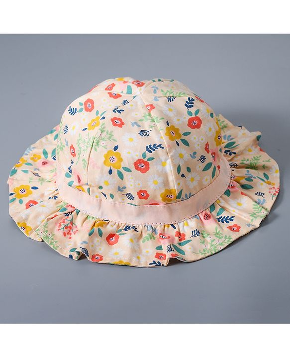 Babyhug Bucket Hats Free Size - White