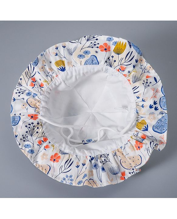 Babyhug Bucket Hats Free Size - White