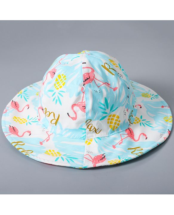 Babyhug Bucket Hats Free Size - Light Blue
