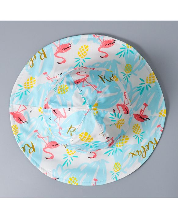 Babyhug Bucket Hats Free Size - Light Blue