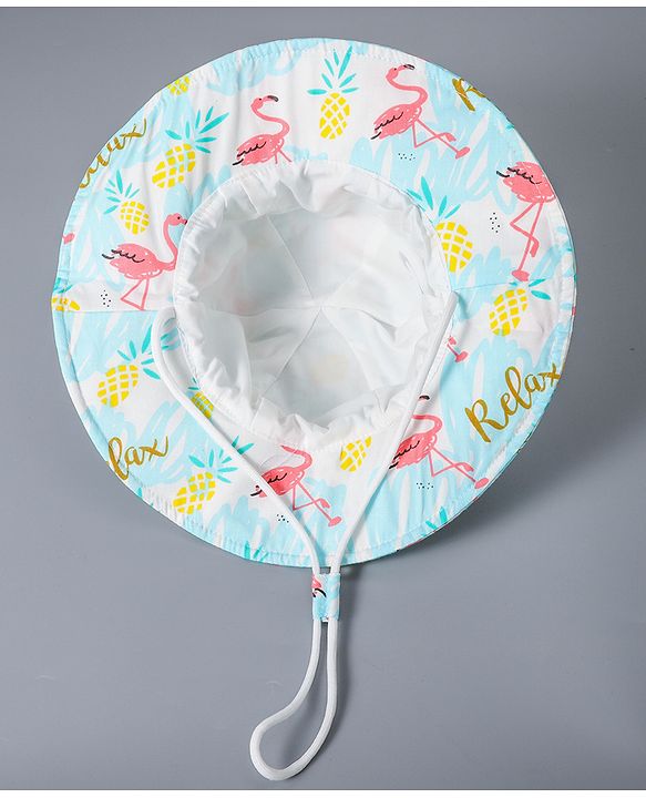 Babyhug Bucket Hats Free Size - Light Blue