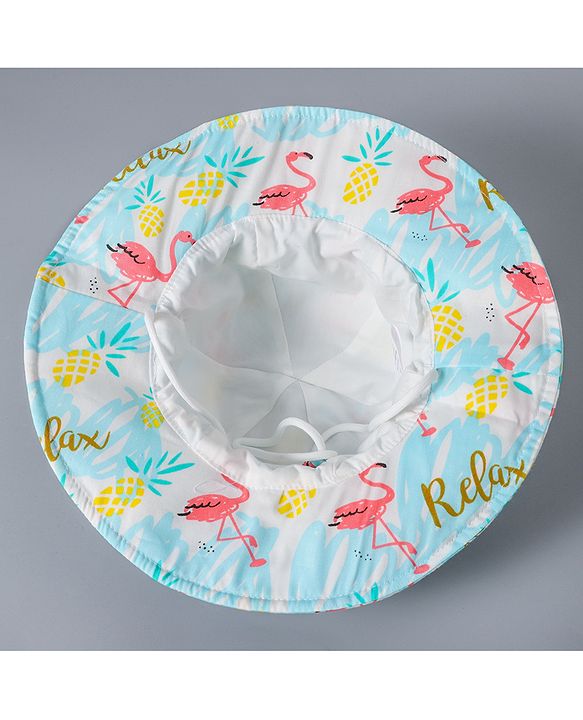 Babyhug Bucket Hats Free Size - Light Blue