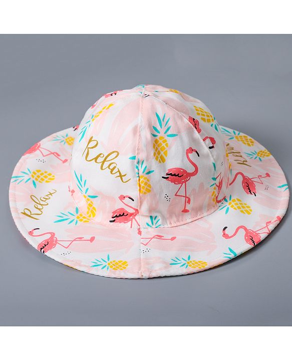 Babyhug Bucket Hats Free Size - Multicolour