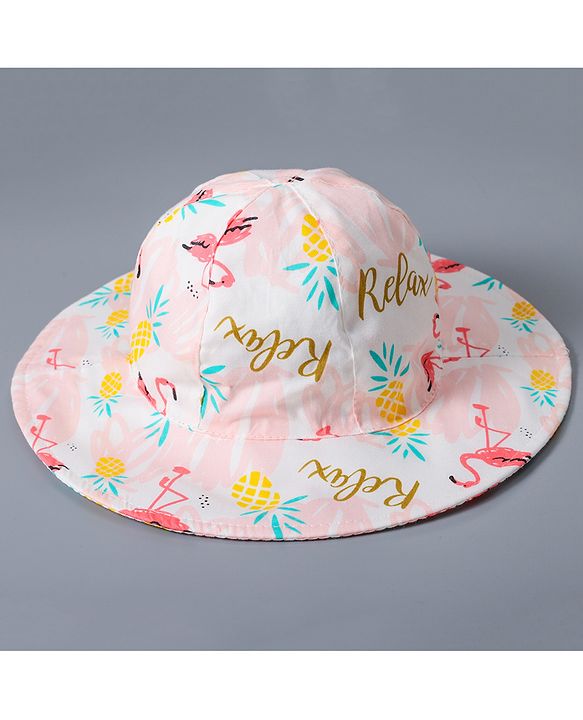 Babyhug Bucket Hats Free Size - Multicolour