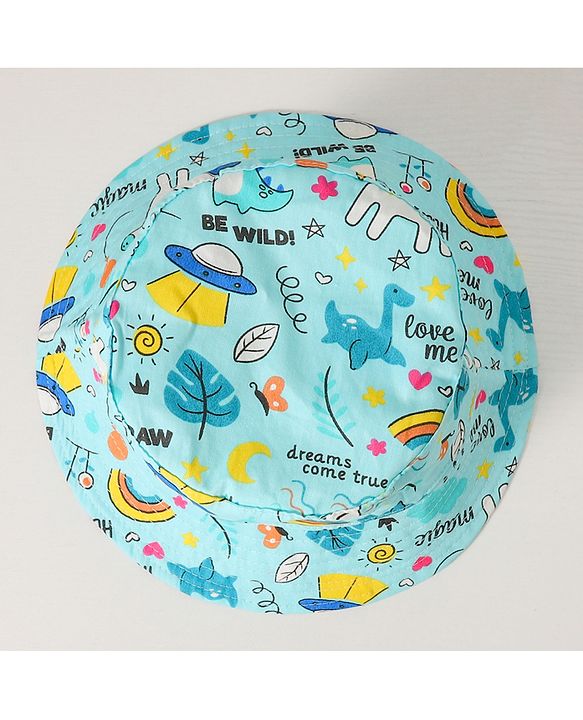 Babyhug Bucket Hats Free Size - Blue
