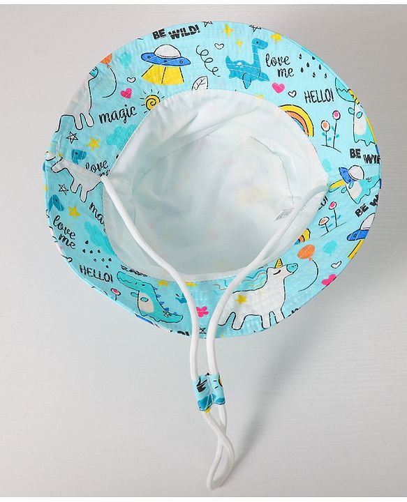 Babyhug Bucket Hats Free Size - Blue