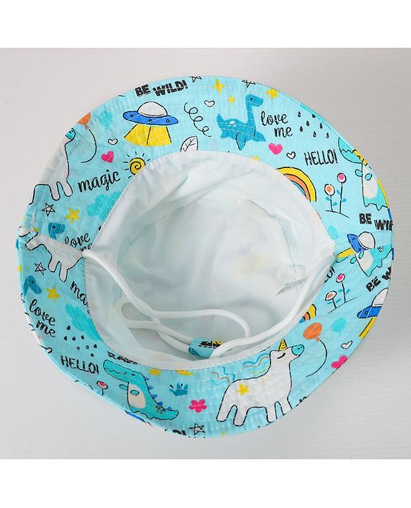 Babyhug Bucket Hats Free Size - Blue