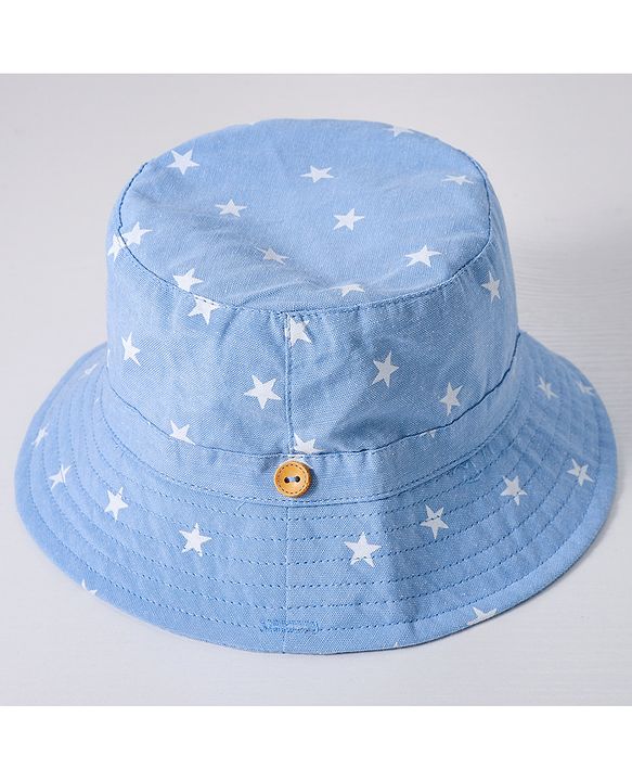 Babyhug Bucket Hats Free Size - Blue