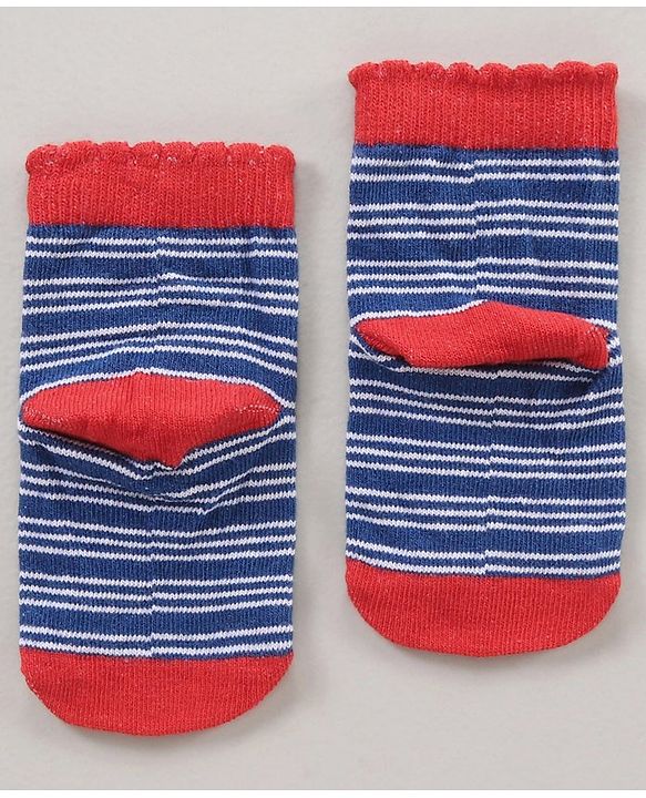 Cutewalk By Babyhug Anti Bacterial Ankle Length Socks - Multicolour
