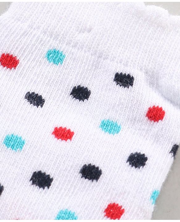 Cutewalk By Babyhug Anti Bacterial Ankle Length Socks - Multicolour