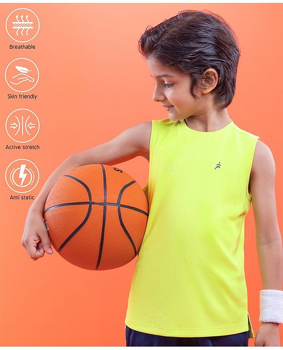 Pine Active Sleeveless Tee - Light Green
