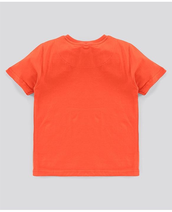 Pine Kids Half Sleeves Bio Wash Cotton T-shirt Solid Pack of 3 - Multicolour
