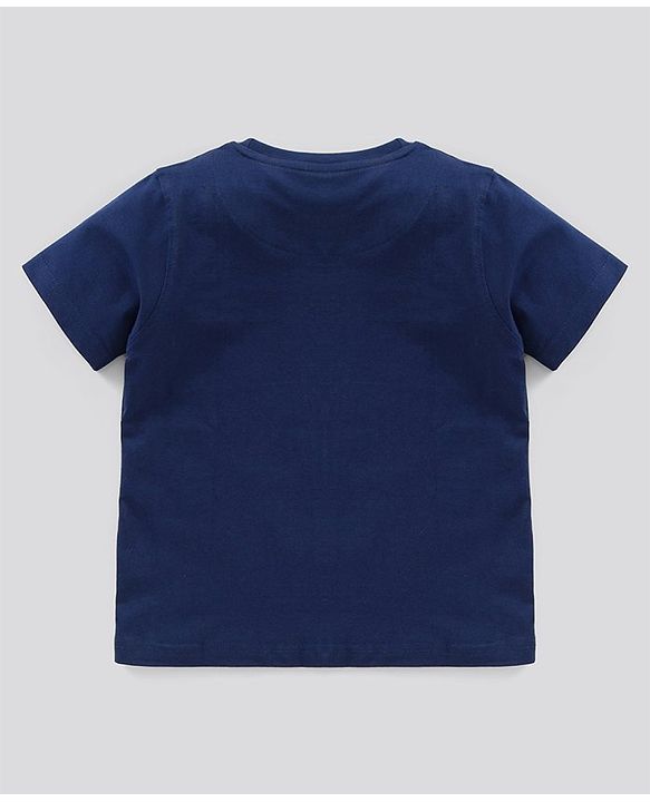 Pine Kids Half Sleeves Bio Wash Cotton T-shirt Solid Pack of 3 - Multicolour