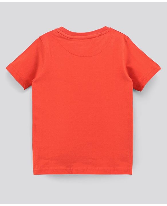 Pine Kids Biowash Half Sleeves Tees Pack of 3 - Sky Blue White Red