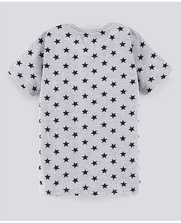 Pine Kids Biowash Half Sleeves Tees Pack of 3 - Black Light Grey Red
