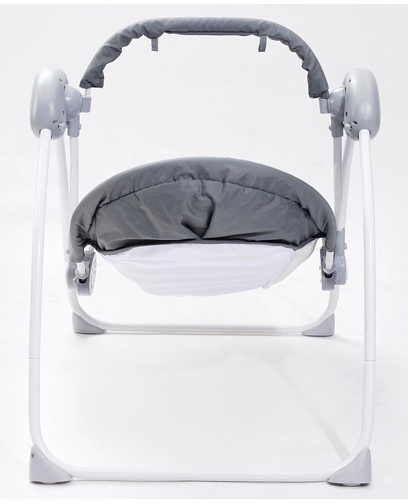Babyhug Galaxy Electric Swing with Extra Free Motor & Remote - Grey (Without Hanging Toys)