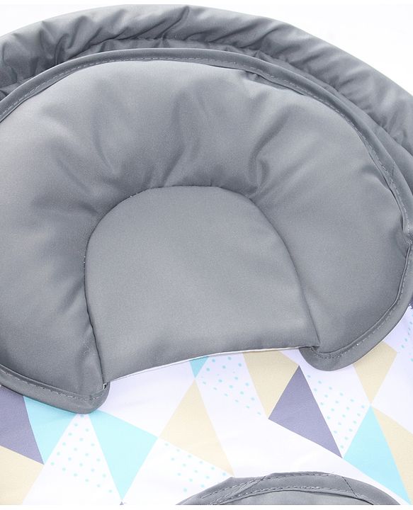 Babyhug Galaxy Electric Swing with Extra Free Motor & Remote - Grey (Without Hanging Toys)