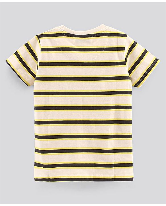 Pine Kids Half Sleeves Biowashed T-Shirts Multi Print Pack Of 3 - Multicolor