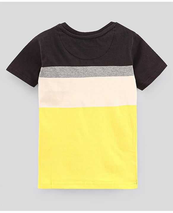 Pine Kids Half Sleeves Biowashed T-Shirts Multi Print Pack Of 3 - Multicolor