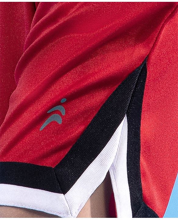 Pine Active Shorts HD Print - Red