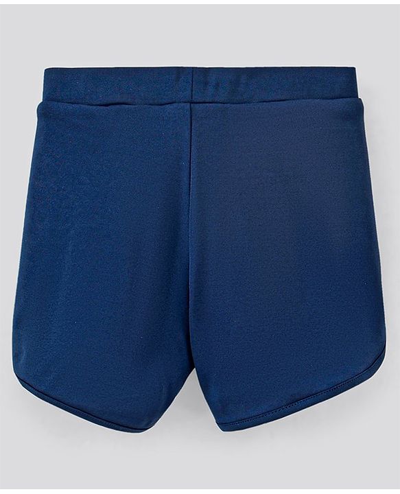 Pine Active Lycra T-shirt and Shorts Set HD Print - Blue