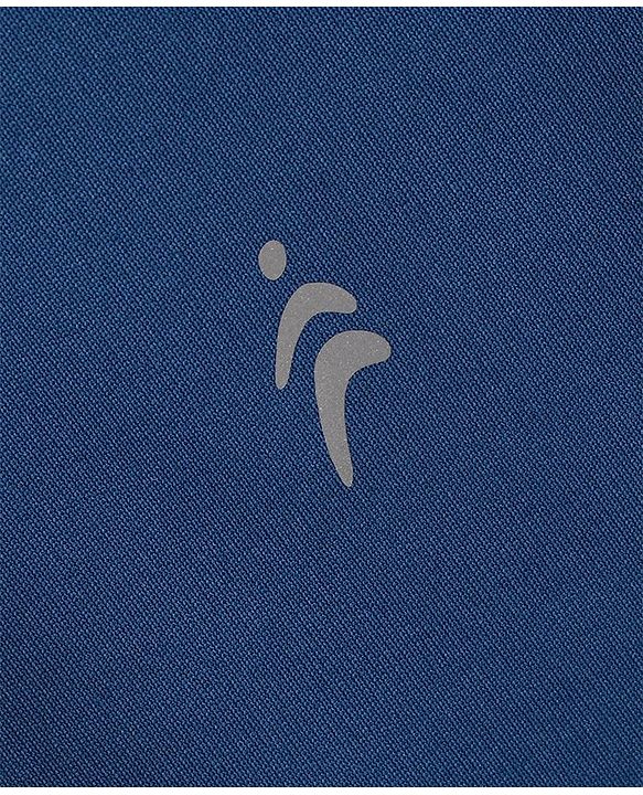 Pine Active Lycra T-shirt and Shorts Set HD Print - Blue
